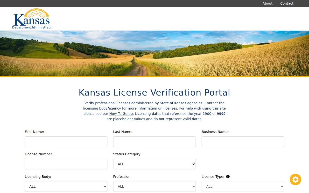 Emporia resident lookup professional license verification
