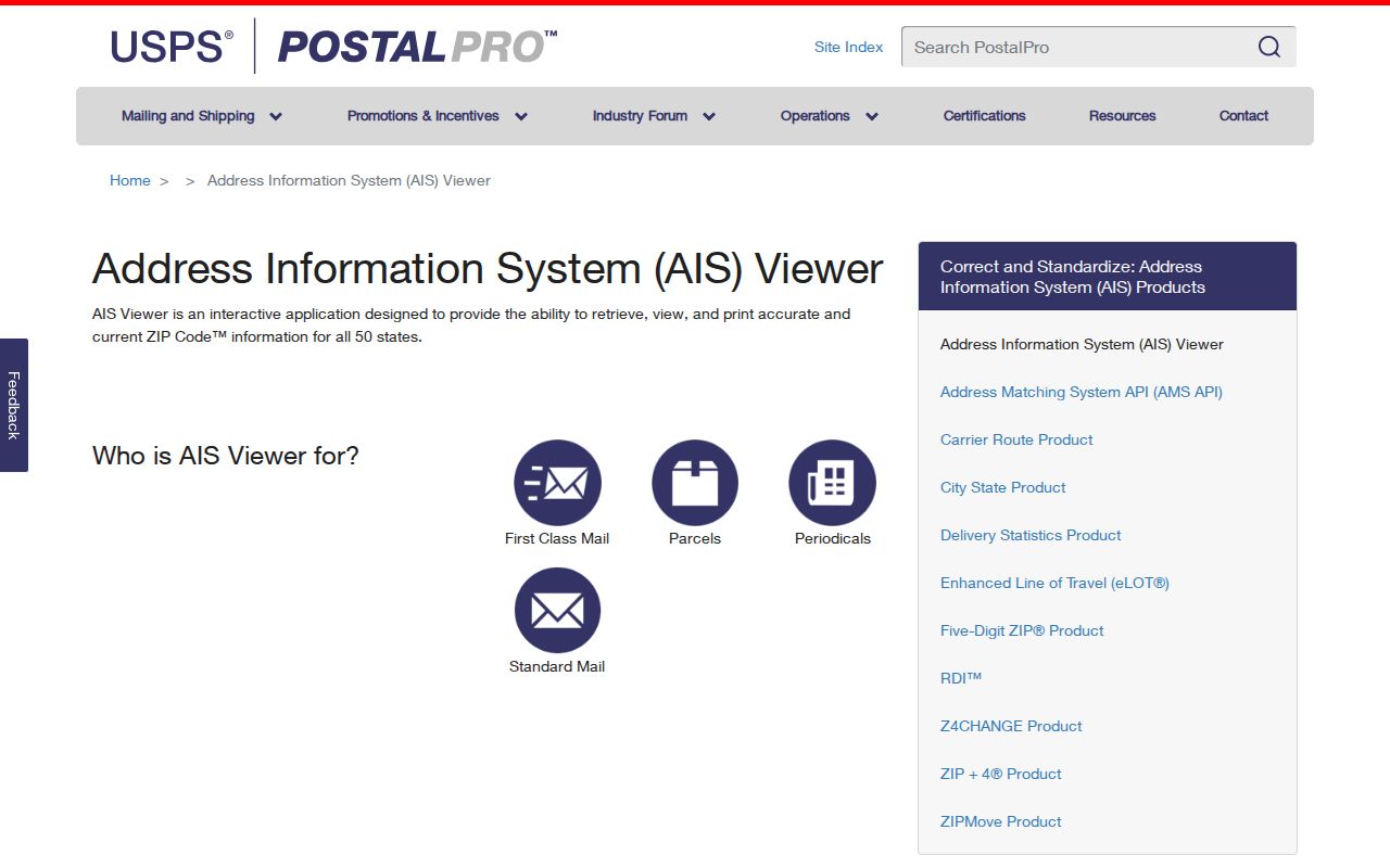 Emporia ZIP code directory USPS AIS viewer